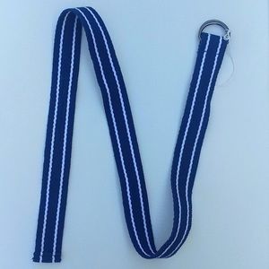 4/$15 💗 Navy Blue & White Nautical Belt